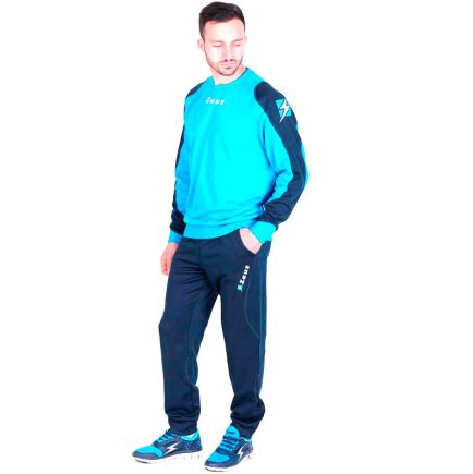 Спортивний костюм Zeus TRIS + Шорти Zeus BERMUDA NAPOLI Z00394 колір: блакитний/синій
