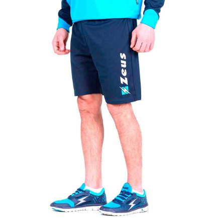 Спортивний костюм Zeus TRIS + Шорти Zeus BERMUDA NAPOLI Z00394 колір: блакитний/синій