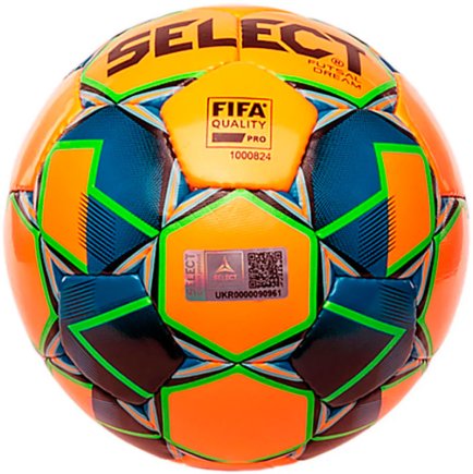 М'яч для футзалу Select Futsal DreamFifа FIFA Pro колір: оранжевий розмір 4