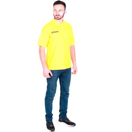 Поло Zeus POLO BASIC M/C GIALL Z00587 цвет: желтый