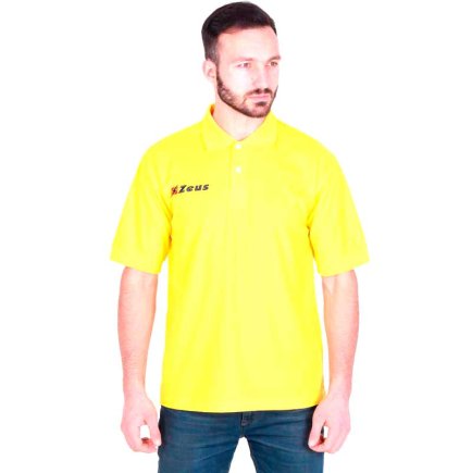 Поло Zeus POLO BASIC M/C GIALL Z00587 цвет: желтый