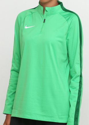 Спортивна кофта Nike DRILL TOP 893710-361 жіночі колір: зелений