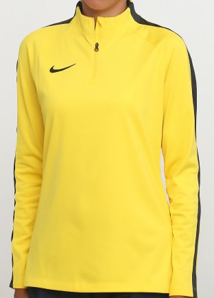 Спортивна кофта Nike DRILL TOP 893710-719 жіночі колір: жовтий