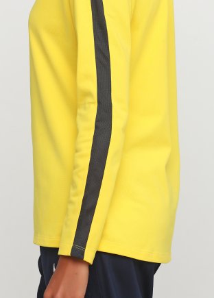 Спортивна кофта Nike DRILL TOP 893710-719 жіночі колір: жовтий