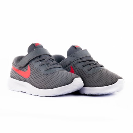 Кроссовки Nike TANJUN (TDV) 818383-020 детские цвет: серый/красный