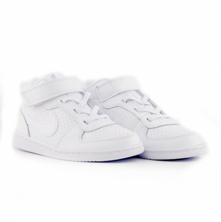 Кроссовки Nike COURT BOROUGH MID (TDV) 870027-100 детские цвет: белый