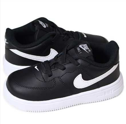 Кросівки Nike FORCE 1 18 (TD) 905220-002 дитячі колір: чорний/білий