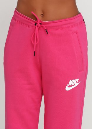 Спортивные штаны Nike W NSW RALLY PANT REG 931868-674 женские цвет: розовый