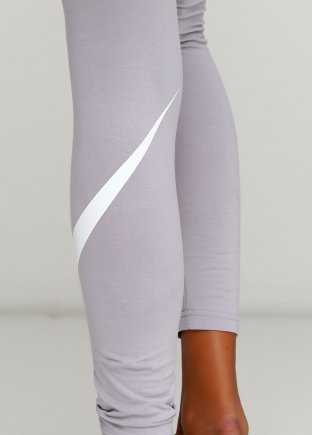 Лосины Nike W NSW LGGNG CLUB HW AH3362-027 женские цвет: серый