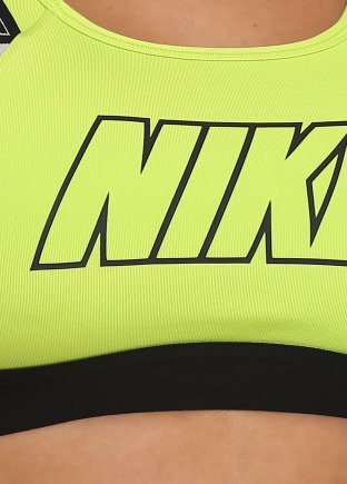 Топ Nike VCTY COMP HBR BRA AQ0148-389 жіночі колір: зелений
