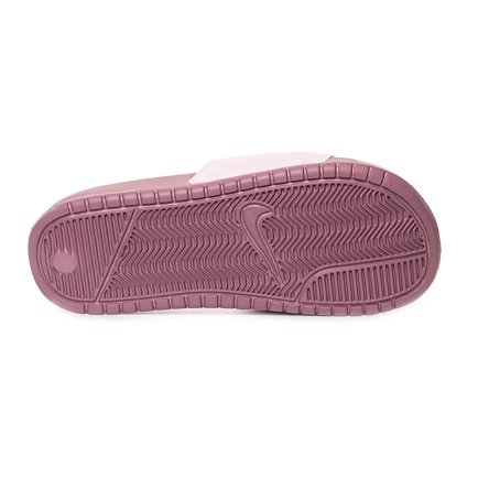 Шльопанці Nike WMNS BENASSI JDI LTR SE AQ8651-600 жіночі колір: рожевий