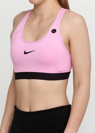 Топ Nike CLASSIC PAD BRA 823312-629 женские цвет: розовый