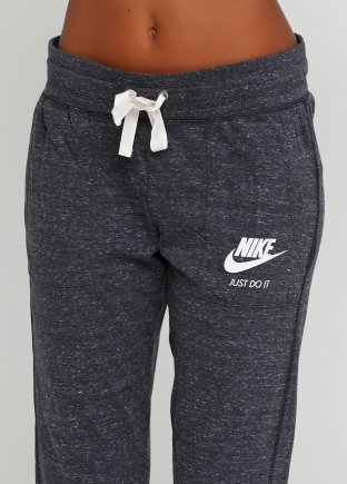 Спортивні штани Nike VINTAGE 883731-060 жіночі колір: сірий