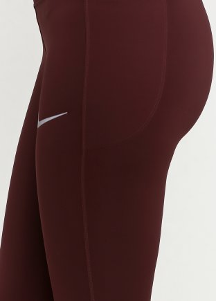 Лосины Nike W NK EPIC LX TGHT AJ8758-233 женские цвет: коричневый