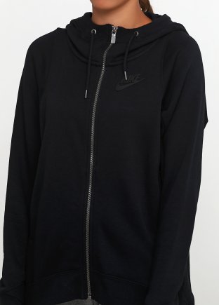Спортивна кофта Nike W NSW MODERN CAPE 885595-010 жіночі колір: чорний