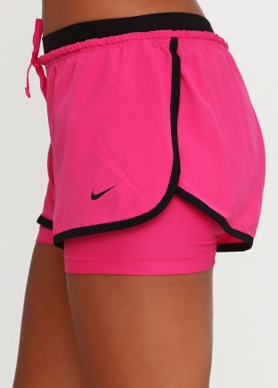 Шорти Nike FULL FLEX 2 IN 1 SHORT 642669-616 жіночі колір: вишневий