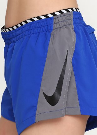Шорты Nike W NK ELEVATE TRCK SHORT SD AT7964-480 женские цвет: синий
