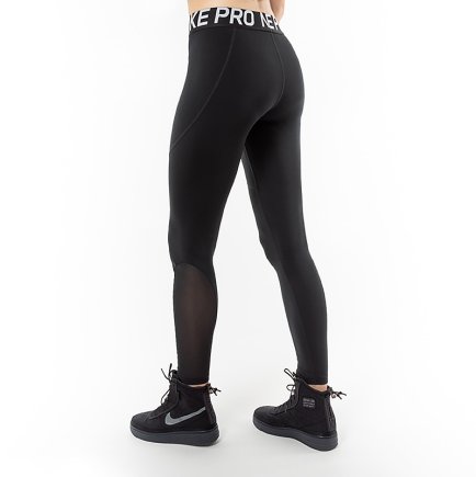 Лосини Nike W NP 365 TIGHT AO9968-010 жіночі колір: чорний/білий