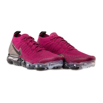 Кроссовки Nike W AIR VAPORMAX FLYKNIT 2 942843-603 женские цвет: фиолетовый/серый - Официальная Продукция