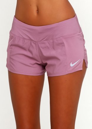 Шорти Nike W NK CREW SHORT 2 895867-515 жіночі колір: рожевий
