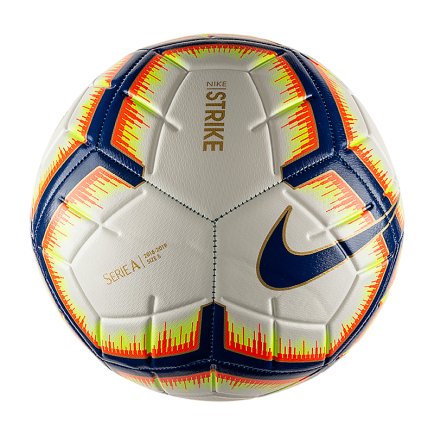 М'яч футбольний Nike SERIEA NK STRK-FA18 SC3376-100 розмір 5 (офіційна гарантія)