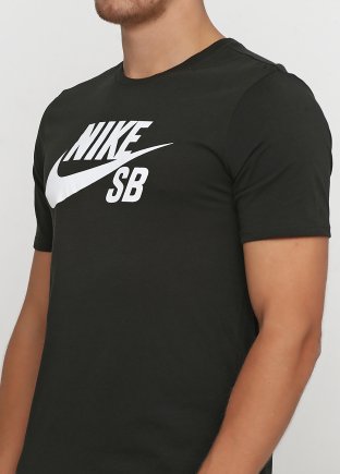 Футболка Nike SB LOGO TEE 821946-356 колір: хаки