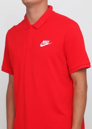 Футболка Nike M NSW POLO PQ MATCHUP 909746-657 цвет: красный