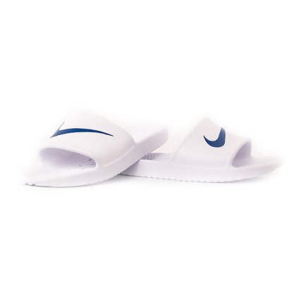 Шльопанці Nike KAWA SHOWER 832528-100 колір: білий/синій
