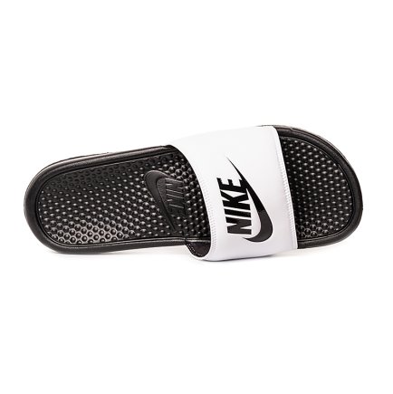 Сланцы Nike BENASSI JDI 343880-100 цвет: черный/белый