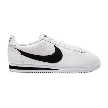 Кроссовки Nike CLASSIC CORTEZ LEATHER 749571-100 цвет: белый/черный - Официальная Продукция
