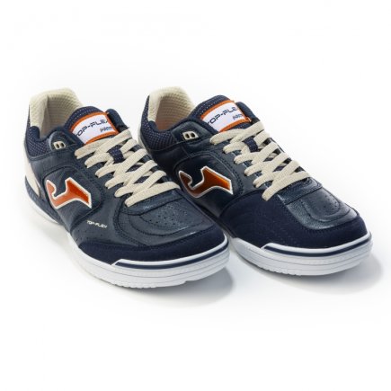 Обувь для зала (футзалки) Joma Top Flex TOPS.2033.IN цвет: темно-синий