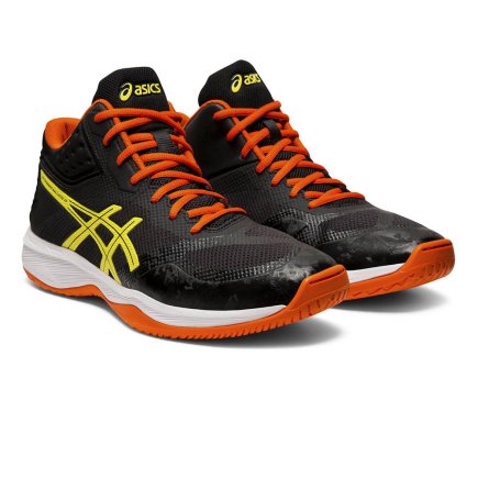 Кросівки ASICS NETBURNER BALLISTIC FF MT 1051A003-003 колір: чорний / помаранчевий