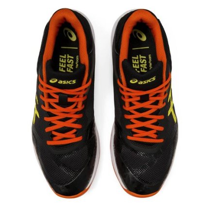 Кросівки ASICS NETBURNER BALLISTIC FF MT 1051A003-003 колір: чорний / помаранчевий