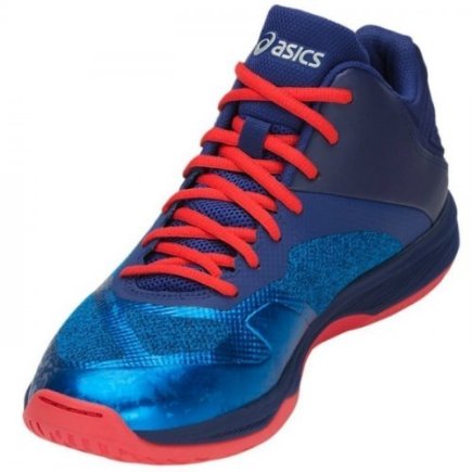 Кроссовки ASICS NETBURNER BALLISTIC FF MT 1051A003-400 цвет: синий/красный