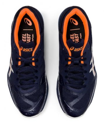 Кросівки ASICS NETBURNER BALLISTIC FF 1051A002-403 колір: темно-синій / білий