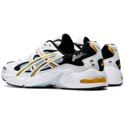 Кроссовки ASICS GEL-KAYANO 5 OG 1021A163-100 цвет: белый/черный/желтый