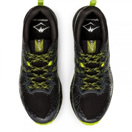 Кроссовки ASICS FUJITRABUCO LYTE 1011A700-001 цвет: черный/желтый