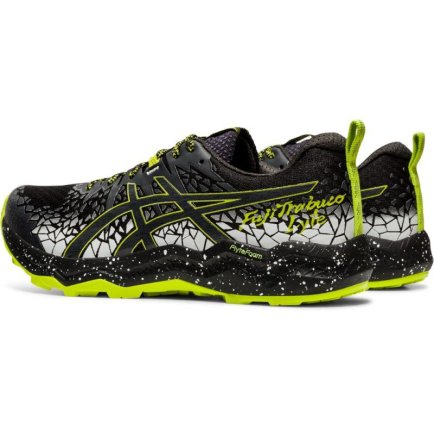 Кроссовки ASICS FUJITRABUCO LYTE 1011A700-001 цвет: черный/желтый