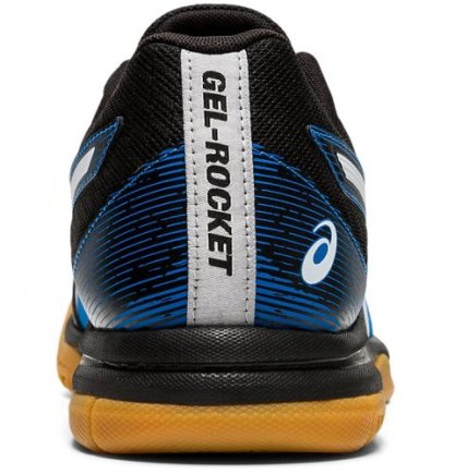 Кроссовки ASICS GEL-ROCKET 9 1071A030-002 цвет: черный/синий