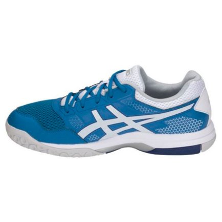 Кросівки ASICS GEL-ROCKET 8 B706Y-401 колір: блакитний / білий