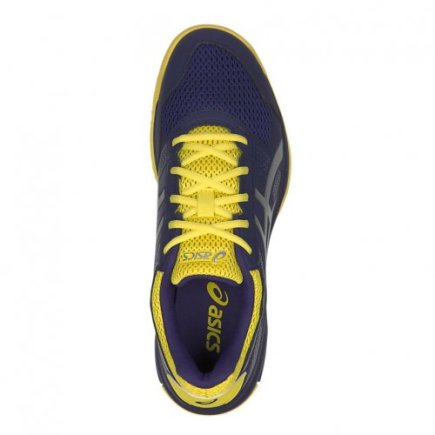 Кросівки ASICS GEL-ROCKET 8 B706Y-426 колір: темно-синій / жовтий