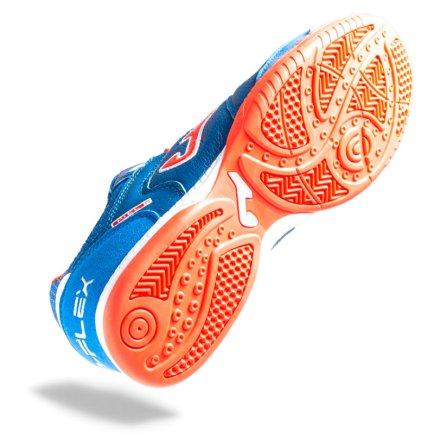 Обувь для зала (футзалки) Joma TOP FLEX TOPW.904.IN цвет: синий/красный (официальная гарантия)