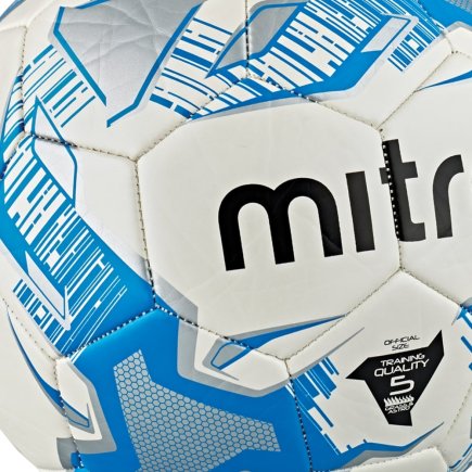 Мяч футбольный Mitre JUNIOR LITE 360 D32P 5-BB1054WKR размер 5
