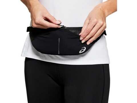 Сумка на пояс ASICS WAIST POUCH M 3013A177-001 колір: чорний