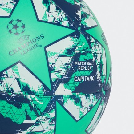 М'яч футбольний Adidas Finale 19 Real Madrid Capitano Ball DY2541 Ліга Чемпіонів ЛЧ 2019-2020 розмір 5 (офіційна гарантія)