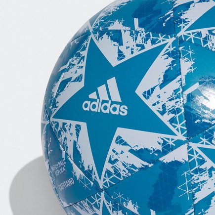 М'яч футбольний Adidas FINALE JUVENTUS TURYN CAPITANO DY2542 Ліга Чемпіонів ЛЧ 2019-2020 розмір 5 (офіційна гарантія)