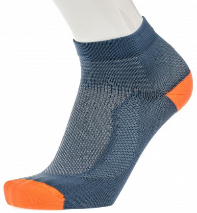 Шкарпетки ASICS 2PPK ULTRA LIGHTWEIGHT QUARTER 3013A268-400 колір: білий\синій