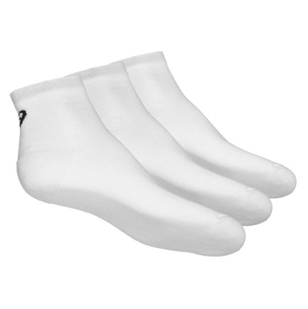 Шкарпетки ASICS 3PPK QUARTER 155205-0001 (3 пари) колір: білий