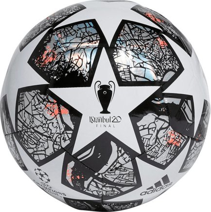 М'яч футбольний Adidas Finale Istanbul Training 2020 FH7346 Ліга Чемпіонів ЛЧ 2019-2020 розмір 4 колір: мультиколор (офіційна гарантія)