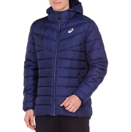 Пуховик ASICS DOWN HOODED JACKET 2031A398-400 колір: темно-синій